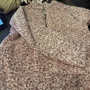 Time and Tru Pink Sherpa Jacket